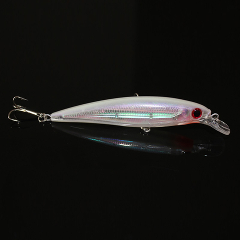 1PCS Floating Minnow Fishing Lure Laser Hard Artificial Bait 3D Eyes 11cm 13.4g Fishing Wobblers Crankbait Minnows japan pesca ► Photo 1/6