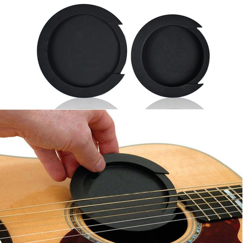 Silicone Classic Guitar Buster Sound Hole Cover Guitar Noise Reduction Guitar Accessories 2 Sizes Buffer Block Stop Plug Parts ► Photo 1/5