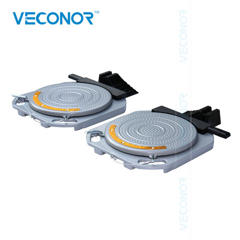 Veconor Wheel Alignment System Turnplates Heavy Duty Turn Tables Radius Plates With Scale 10 Ton Load Capacity ► Photo 1/6