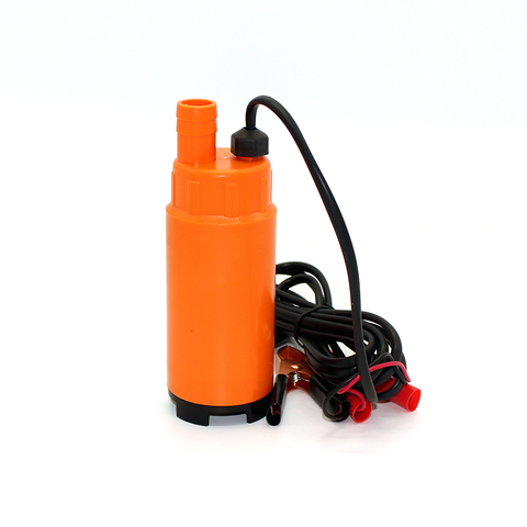 51mm DC Electric Diesel Fuel Pump 12V 24V 30L/min Water Oil Car Camping Fishing Submersible Transfer Plastic With Switch ► Photo 1/6