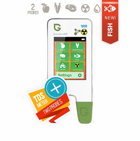 2022 GREENTEST ECO 5F NEW! High Accuracy Food, Meat, Fish Nitrate Tester, water TDS, Radiation Detector/ Health Care ► Photo 1/6