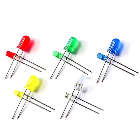 100PC/Lot 3MM 5MM Led Kit Mixed Color Red Green Yellow Blue White Light Emitting Diode ► Photo 1/1