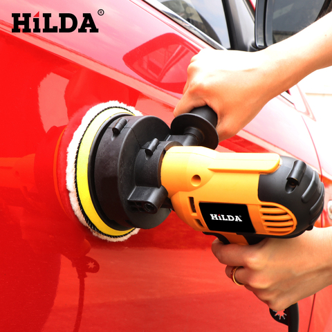 HILDA 700W Car Polisher Machine Auto Polishing Machine Adjustable Speed Sanding Waxing Tools Car Accessories Powewr Tools ► Photo 1/6