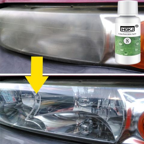 Hot New 1 Pc 20ml/ 50ml Car Styling HGKJ-8 Car Lens Restoration Headlight Brightening Headlight Repair Washing Accessories ► Photo 1/6
