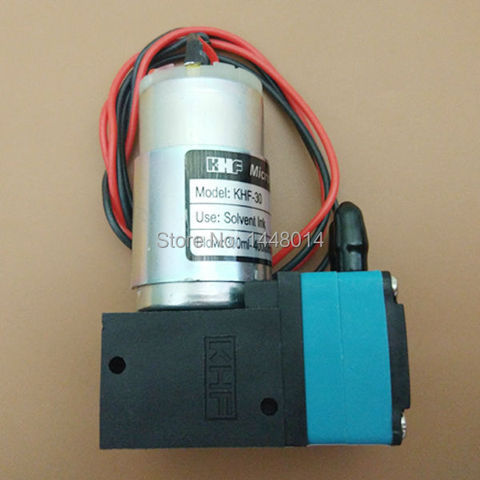 In stock 7W KHF Micro Diaphragm liquid ink Pump/ Big UV ink pump 24V DC KHF-30 2pcs for sale ► Photo 1/4
