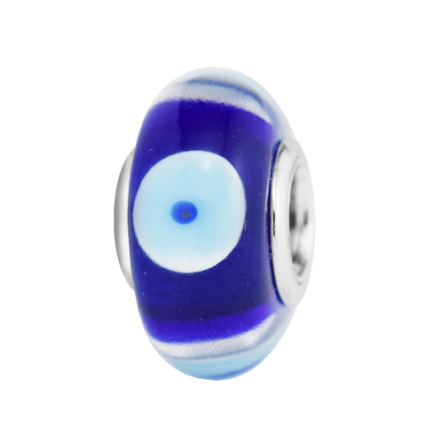 Fits Pandora Bracelet Genuine 925 Sterling Silver Evil Eye Murano Glass Charms Beads for Jewelry Making Party Gift for Women ► Photo 1/4