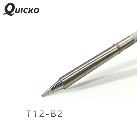 QUICKO T12-B2 Shape B series Solering iron tips welding tools for T12 Handle T12 Soldering station FX9501/951/952 Handle ► Photo 1/3