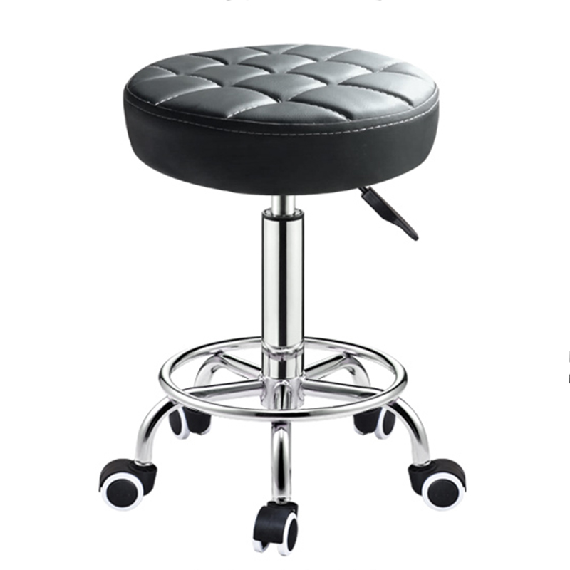 Massage Salon Furniture, Iron Bar Stool Swivel Chairs