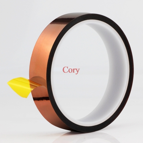 1pc Length 30M Heat Resistant Polyimide Tape High Temperature Adhesive Insulation Kapton Tape 0.05mm Thickness CZYC ► Photo 1/5
