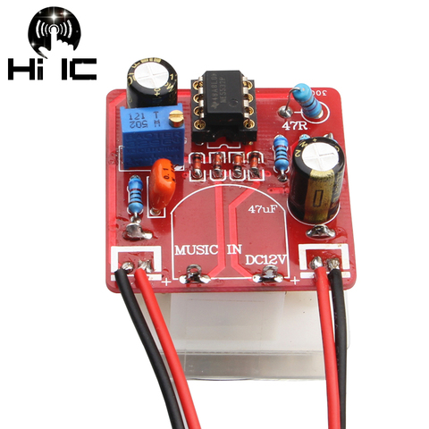 1pcs Panel VU Meter Warm Back Light Audio Level Indicator Music Spectrum Driver Board Amplifier Indicate With One Driver Board ► Photo 1/5