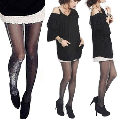 Fashion Design Shiny Pantyhose Glitter Stockings Womens Glossy Tights  Retail/Wholesale  6DMN ► Photo 1/2