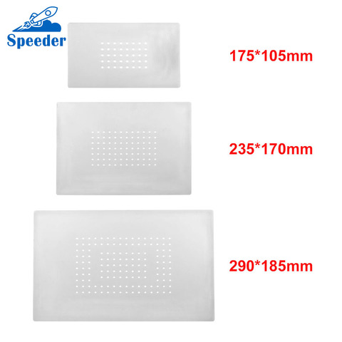 High Temperature Resistant Non-slip Gasket Heat Insulation Silicone Pad For LCD Separator Machine OCA repairing Mat with Holes ► Photo 1/6
