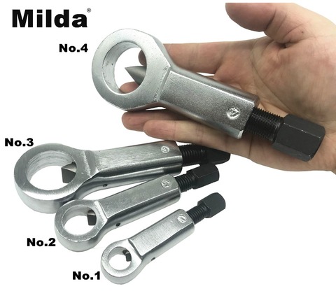 Milda 4 kinds nut splitter Cracker 9 - 36mm Heavy Duty Nut Splitter Set Broken Damaged Screw Nut Remover Removal Splitting Tools ► Photo 1/4
