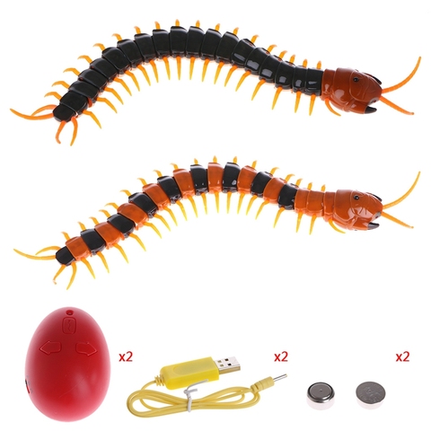 Remote Control Animal Centipede Creepy-crawly Prank Funny Toys Gift For Kids ► Photo 1/6