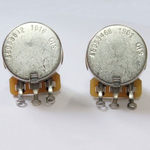CTS POTS Log A or Linear 250k Volume Tone Potentiometers Electric Guitars 1 order ► Photo 1/5