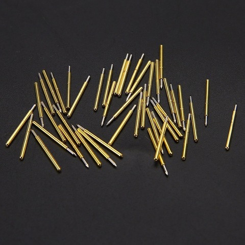 100pcs P75-B1 Dia 1.02mm 100g Spring Loaded Test Probes Pogo Pin Cusp Spear Mayitr Test Tools ► Photo 1/4
