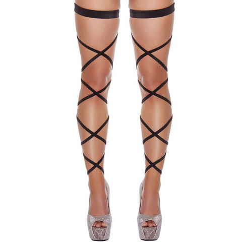 Sexy Lingerie For Women Sexy Thigh High Stockings DIY Bandage Adjustable Hollow Out Gothic Leg Wrap Hosiery Party Sexy Stockings - Price history & Review | AliExpress Seller - Black Sexy Store | Alitools.io Sexy Lingerie For Women Sexy Thigh High Stockings DIY Bandage Adjustable Hollow Out Gothic Leg Wrap Hosiery Party Sexy Stockings - Price history & Review | AliExpress Seller - Black Sexy Store | Alitools.io