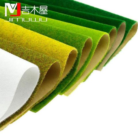 25x25cm 50x50cm 50x100cm  Landscape Grass Mat for Model Train Not Adhesive Paper Scenery Layout Lawn Diorama Accessories ► Photo 1/5