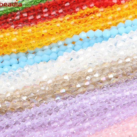 New Arrival Approx135pcs/lot 3mm Crystal Beads Charm Faceted Glass Bead Loose Spacer Bead For DIY Handmade Jewelry Making ► Photo 1/6