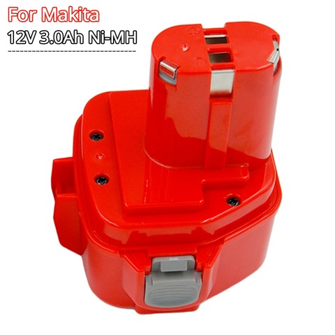 PA12 Power Tools Rechargeable Battery 12V 3A Nimh for Makita Cordless screwdriver drills battery 1220 1222 1233 1234 1235 6317D ► Photo 1/6