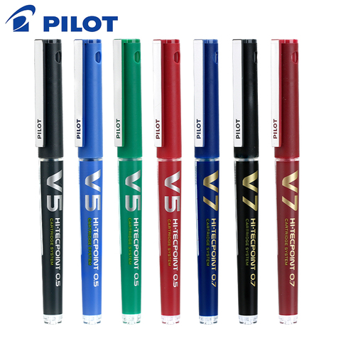 PILOT HI-TECPOINT CARTRIDGE SYSTEM BXC-V5 BXC-V7 Gel Pen V5 V7 Pen Refillable 0.5 mm 0.7 mm Japan ► Photo 1/1