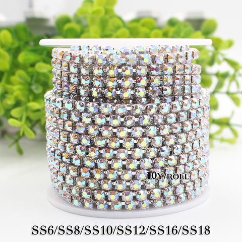 What is DIY Ab Rhinestone Cup Chain Crystal Strass Glass Stone
