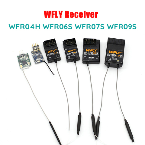 Original WFLY 2.4G Receiver WFR04S WFR06S WFR07S WFR09S for 4CH 6CH 7CH 9CH Remote Control for RC Model Wholesale ► Photo 1/1