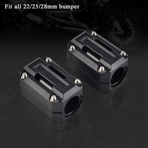 22/25/28mm Engine Guard Bumper Decor Block Protectors Kit For YAMAHA XT1200Z Super Tenere For Suzuki V-Strom DL 1000/650 Etc ► Photo 1/6