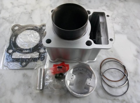 Water Cooled Cooling LIFAN LF200 ZONGSHEN CG ZS 200 63.5MM 197CM3 Motorcycle Cylinder Kits With Piston And 15MM Pin ► Photo 1/3