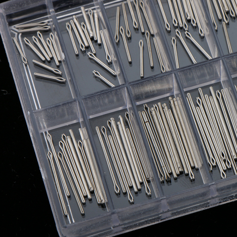 180pcs Professional Stainless Steel Watch Band Link Cotter Pins Assortment 8mm-26mm ► Photo 1/6