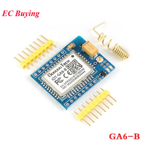 Mini A6 GA6 GSM Module SMS GPRS GSM Voice Development Wireless Extension Module Board Antenna Tested for Arduino SIM800L GA6-B ► Photo 1/6