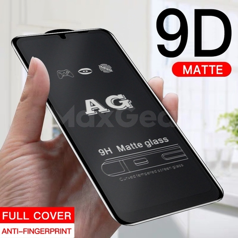 Frosted Matte 9D 9H Tempered Glass For Xiaomi Redmi Note 7 6 5 8 9 Pro 9S 5A 5 Plus 6A 7A 8A 9A 9C Scrub Screen Protector Film ► Photo 1/6