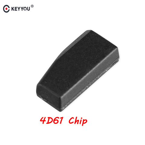 KEYYOU Car Key 4D61 Chip Key Immobilizer Transponder Chip ID4D-61 T19 ID4D61 ID:4D(61) For Mitsubishi ► Photo 1/2