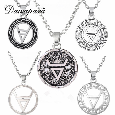 Dawapara God Veles Symbol Slavic Amulet And Talisman Pendant Fashion Jewelry Womens Accessories Necklace ► Photo 1/6