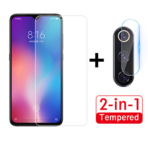 Camera Screen Protector Front Glass For Xiaomi Mi 9 se cc9e cc9 A3 Mi9 Pro 5G Mi9 9 Lite Mi A3 Mi 9T Pro Transparent Cover Glass ► Photo 1/6