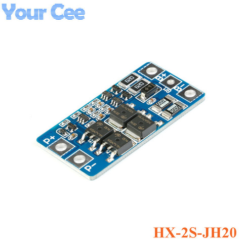 2S 10A 7.4V 18650 Lithium Battery Protection Board with 8.4V Balance Function Charger Protect Module DIY BMS PCM PCB ► Photo 1/6
