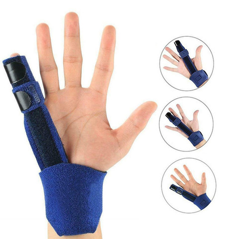 Adjustable Finger Splint Joints Fractures Stabilizer Trigger Finger Hand Support Recovery Brace Protection Fix Injury Aid Tool ► Photo 1/6