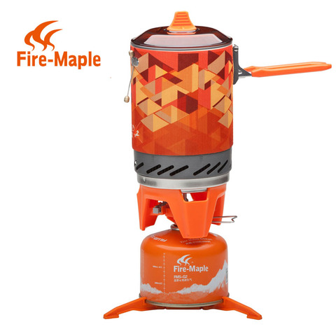 Fire Maple Personal Gas Stove Burner Cooking System Outdoor Hiking Camping Backpacking Oven Portable Propane FMS-X2 ► Photo 1/6