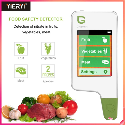GREENTEST 2 Digital Food Nitrate Tester Vegetable Fruit Meat Nitrate Residue Food Environmental Safety Tester ► Photo 1/1