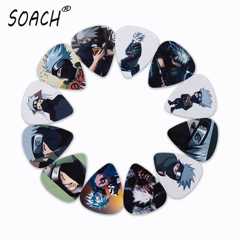 SOACH 10pcs 3 kinds of thickness new guitar picks bass Japanese anime man pictures quality print pick Guitar accessories ► Photo 1/3