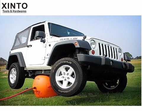 XINTO 4TON Exhaust Air lifting Jack for OFF-ROAD VEHICL, Large and medium-sized SUV inflatable wheel support jack repairing tool ► Photo 1/1