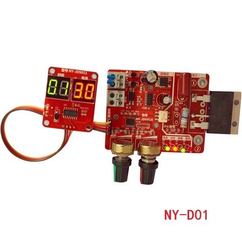 NY-D01 spot-welding machine control time and current digital display spot-welder transformer controller ► Photo 1/6