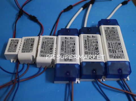 AC 85-265V 1-2x3w 2-4x3w 6-10x3w 10-18x3w 18-30x3w 600mA 650mA LED Driver Convertor Transformer For Ceiling Light Power Supply ► Photo 1/1