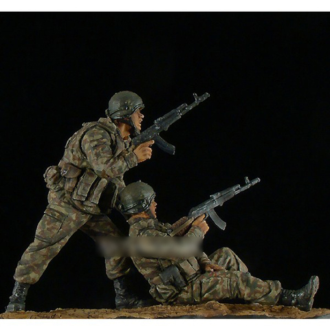 [tuskmodel] 1 35 scale resin model figures kit Modern Russian Soldiers 10 ► Photo 1/1
