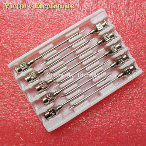 New 10PCS/Set Size14 Stainless Steel Hollow Needles Desoldering Tool For Electronic Components Wholesale Electronic ► Photo 1/1