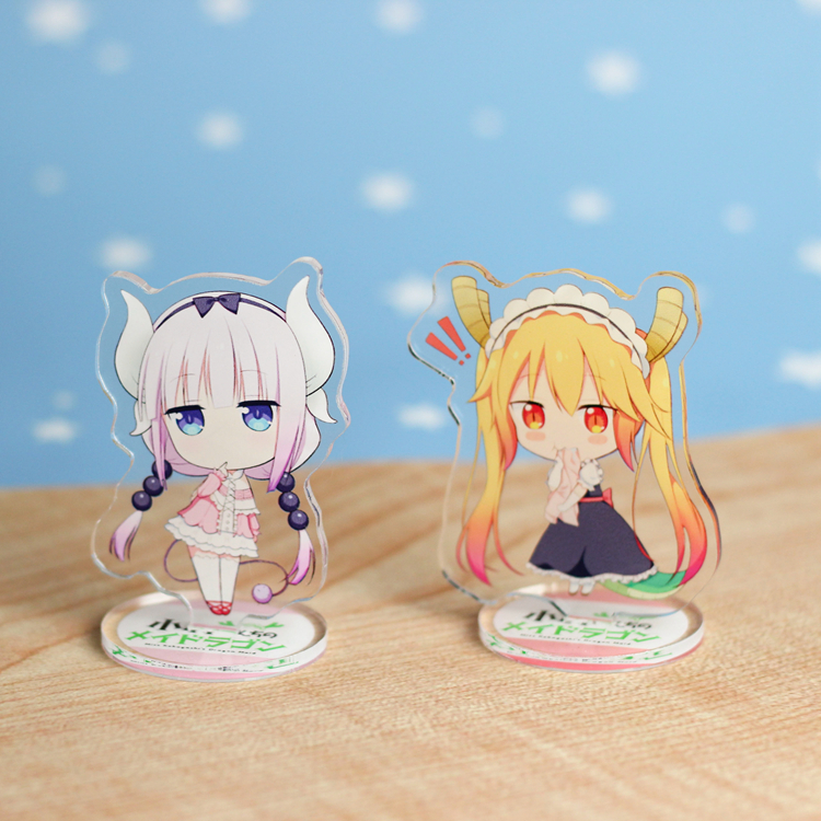 Miss Kobayashi's Dragon Maid Tohru Kanna Anime Acrylic Stand Figure Desktop  Decoration Collection Model Toy Doll Gifts - Price history & Review |  AliExpress Seller - magicshop2015 