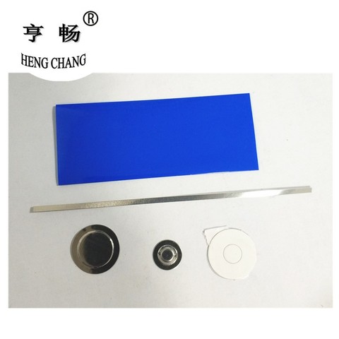 18650 lithium battery anode cap pointed cap steel plate  negative steel plate 18650 flat head becomes pointed diy kit ► Photo 1/1