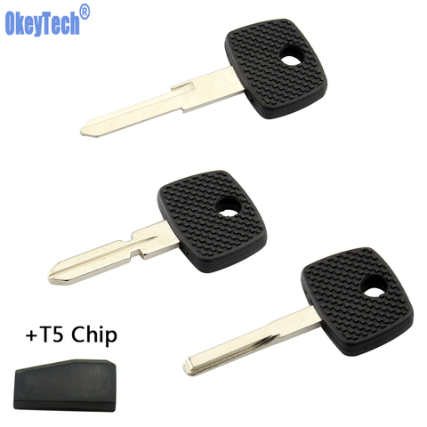 OkeyTech Replacement Blank Transponder Key Shell With T5 For Mercedes Benz Vito Actros Sprinter V Class HU39 HU64 HU72 Blade ► Photo 1/6