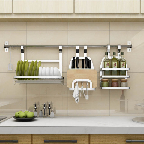 Price history & Review on Stainless Steel kitchen rack DIY ...