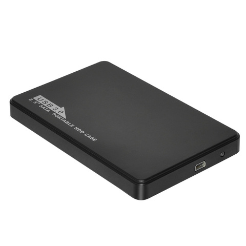 2TB Mobile HDD Enclosure Case USB 3.0 to SATA HDD Hard Drive External Enclosure Black Case Hard Disk Box For Computer ► Photo 1/1